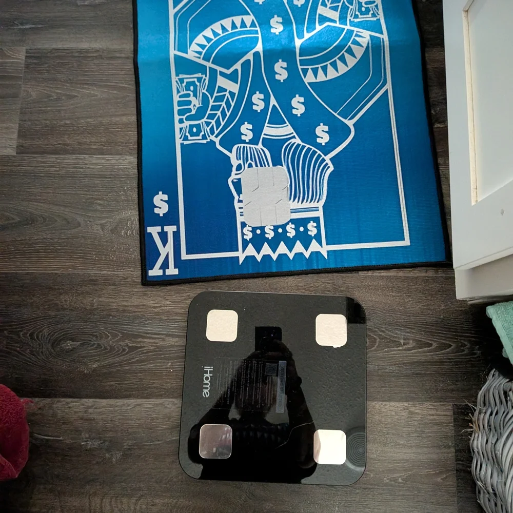 Blue Playing Card Design Mat